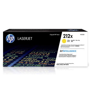 HP originální toner W2122X, yellow, 10000str., HP 212X, High Yield, HP Color LaserJet Enterprise M554dn,M555dn,M555x, O