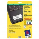 Avery Zweckform etikety 210mm x 297mm, A4, stříbrné, 1 etiketa, velmi odolné, baleno po 20 ks, L6013-20, pro laserové tiskárny