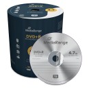 MediaRange DVD+R, mr443, 4.7GB, 16x, spindle, 100-pack, bez možnosti potisku, 12cm, pro archivaci dat
