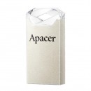 Apacer USB flash disk, USB 2.0, 16GB, AH111, stříbrný, AP16GAH111CR-1, USB A