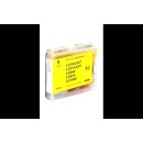 Kompatibilní kazeta pro Brother LC 1000 / LC 970 yellow 12 ml