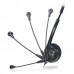 Genius HS-200C, sluchátka s mikrofonem, černá, 2x 3.5 mm jack