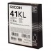 Ricoh originální gelová náplň 405765, black, 600str., GC41KL, Ricoh AFICIO SG 3100, SG 3110