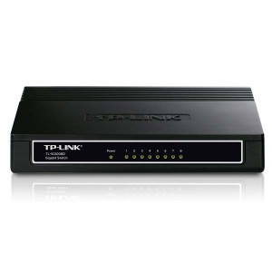TP-LINK stolní switch TL-SG1008D 1000Mbps, auto MDI/MDIX