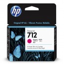 HP originální ink 3ED68A, HP 712, magenta, 29ml, HP DesignJet Studio, T210, T230, T250, T630, T650