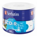 Verbatim CD-R, 43794, Inkjet Printable, 50-pack, 700MB, 50x, 12cm, wrap, pro archivaci dat