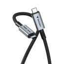 Verbatim USB kabel USB C samec - USB C samec, 240W, 1.2m, černý, box, 31847
