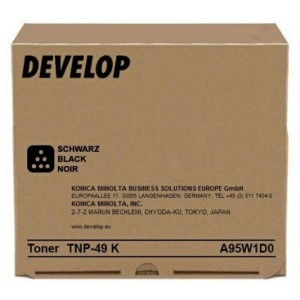 Develop originální toner A95W1D0, black, 13000str., TNP-49K, Develop Ineo +3351, 3851, 3851FS, O