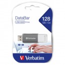 Verbatim USB flash disk, 2.0, 128GB, DataBar, šedý, 49456, pro archivaci dat
