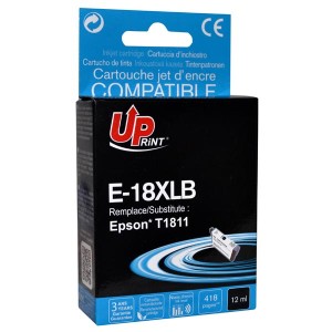UPrint kompatibilní ink s C13T18114010, 18XL, black, 470str., 15ml, E-18XLB, pro Epson Expression Home XP-102, XP-402, XP-405, XP- UPrint kompatibilní ink s C13T18114010, 18XL, black, 470str., 15ml, E-18XLB, pro Epson Expression Home XP-102, XP-402, XP-405, XP-