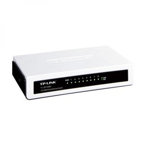 TP-LINK stolní switch TL-SF1008D 100Mbps, auto MDI/MDIX