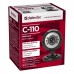 Defender Web kamera C-110, 0.3 Mpix, USB 2.0, černo-šedá, pro notebook/LCD